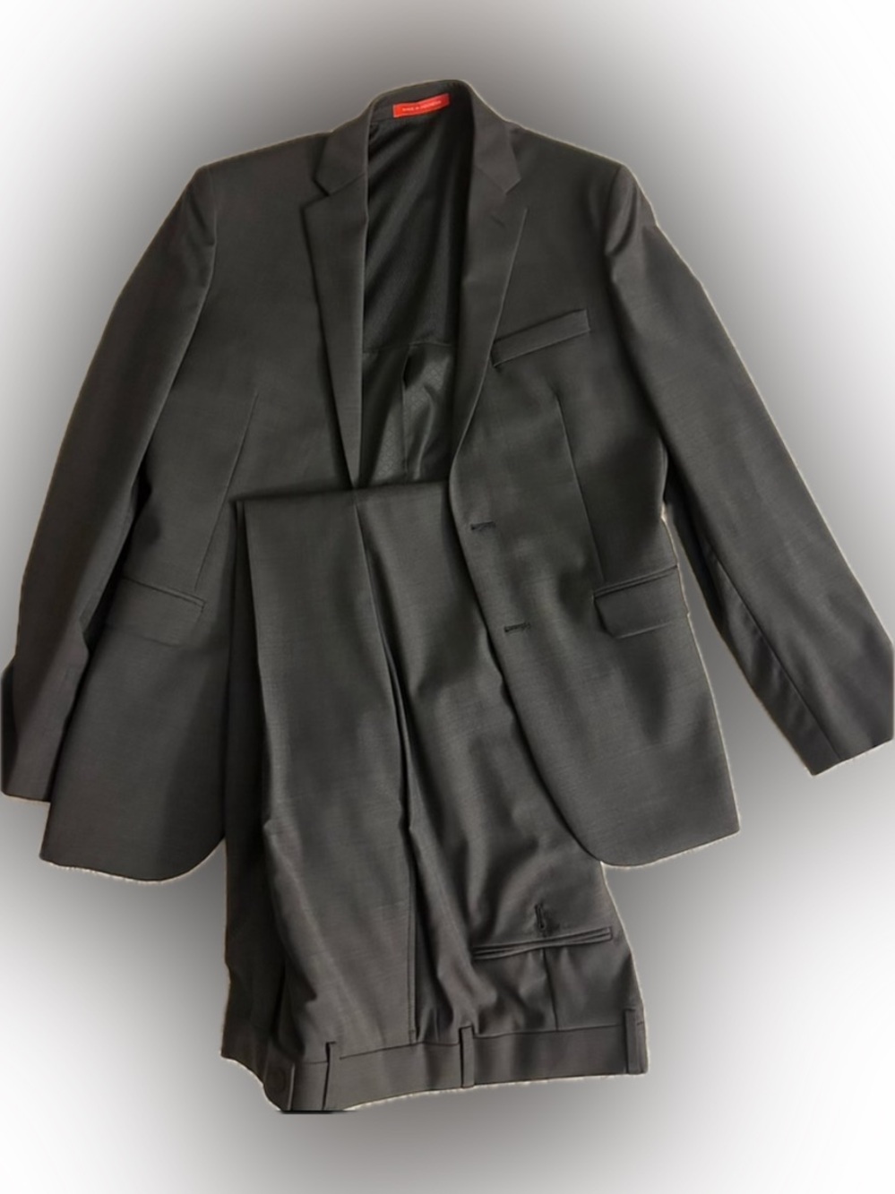 Awearness Kenneth Cole Charcoal Suit - Extreme Slim Fit